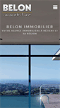 Mobile Screenshot of belonimmobilier.com